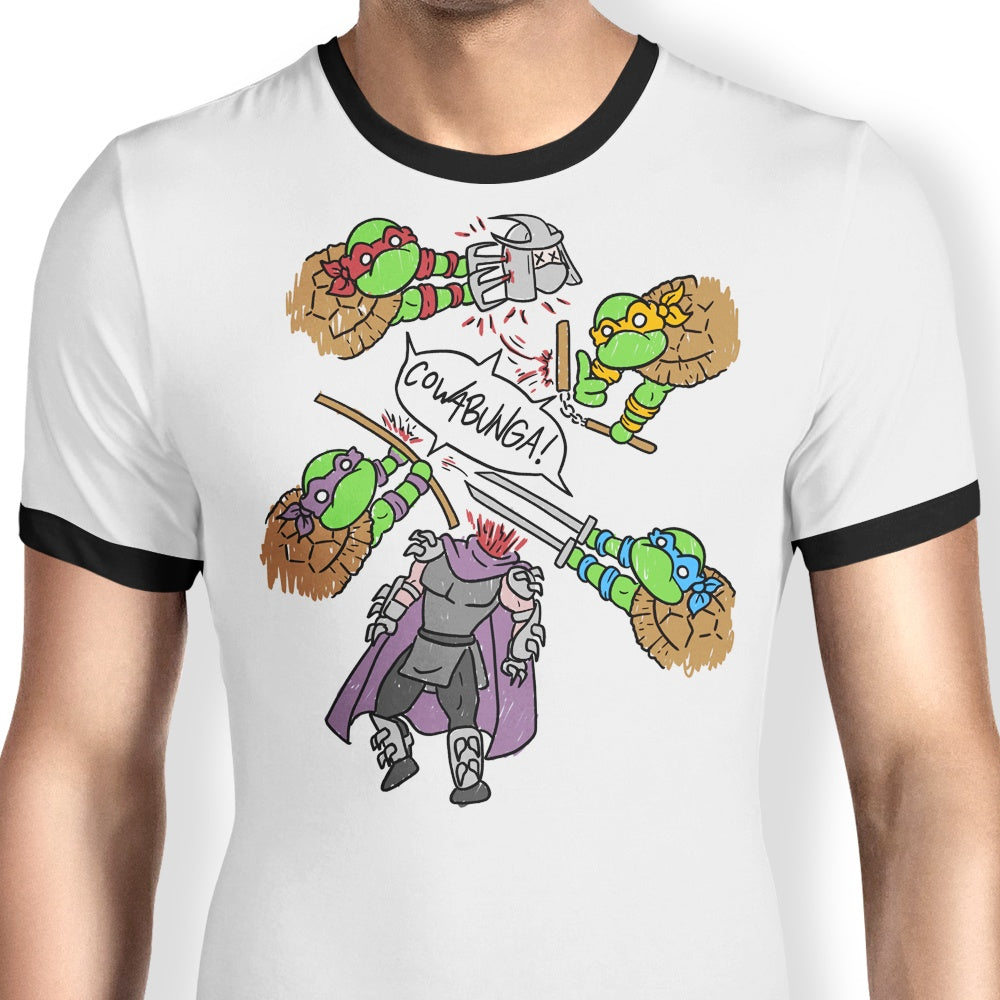 Turtle Pool Ringer - Adult & Kids T-Shirts, Sweatshirts & Hoodies apparel design preview 1