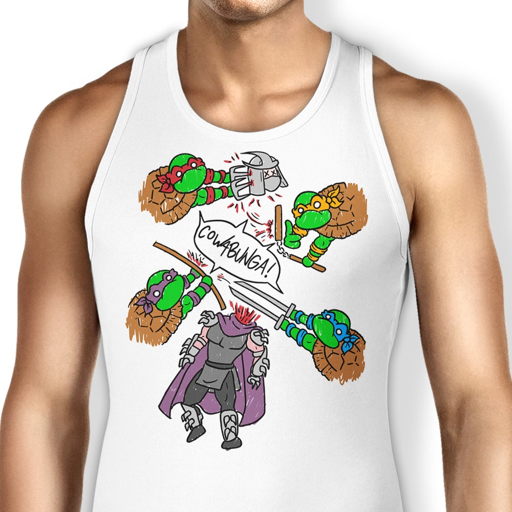 Turtle Pool Tank Top - Adult & Kids T-Shirts, Sweatshirts & Hoodies apparel design preview 1