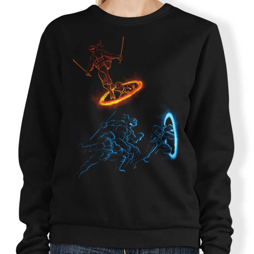 Turtle Portal - Adult & Kids T-Shirts, Sweatshirts & Hoodies apparel design preview 1