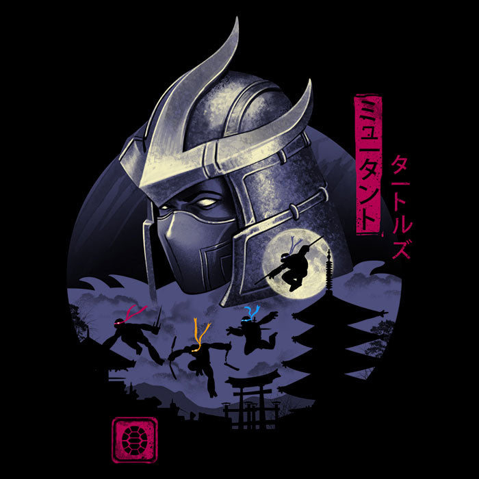 Turtles in Japan Men's Apparel - Adult & Kids T-Shirts, Sweatshirts & Hoodies apparel design preview 2