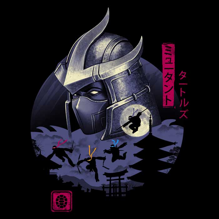 Turtles in Japan Women's Apparel - Adult & Kids T-Shirts, Sweatshirts & Hoodies apparel design preview 2