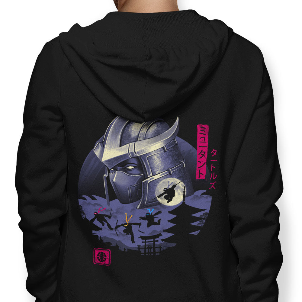 Turtles in Japan - Adult & Kids T-Shirts, Sweatshirts & Hoodies apparel design preview 1