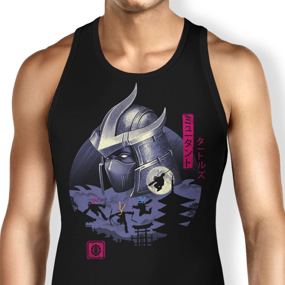 Turtles in Japan Tank Top - Adult & Kids T-Shirts, Sweatshirts & Hoodies apparel design preview 1