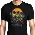 Turtles on the Roof Men's Apparel - Adult & Kids T-Shirts, Sweatshirts & Hoodies apparel design preview 1