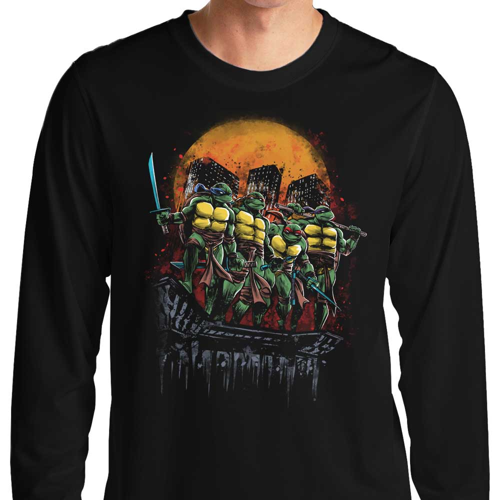 Turtles on the Roof - Adult & Kids T-Shirts, Sweatshirts & Hoodies apparel design preview 1