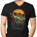 Turtles on the Roof Men's V-Neck - Adult & Kids T-Shirts, Sweatshirts & Hoodies apparel design preview 1