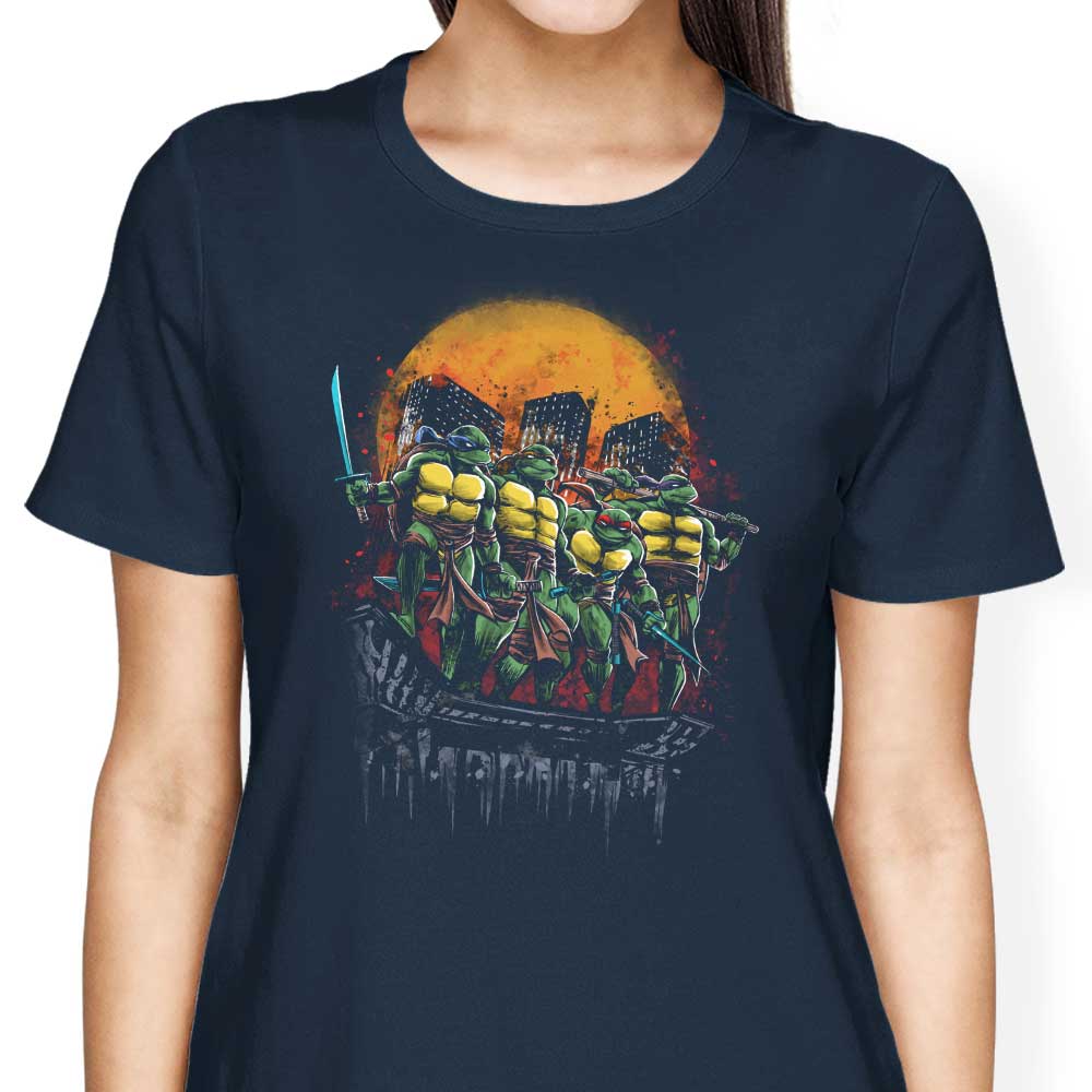 Turtles on the Roof Women's Apparel - Adult & Kids T-Shirts, Sweatshirts & Hoodies apparel design preview 2