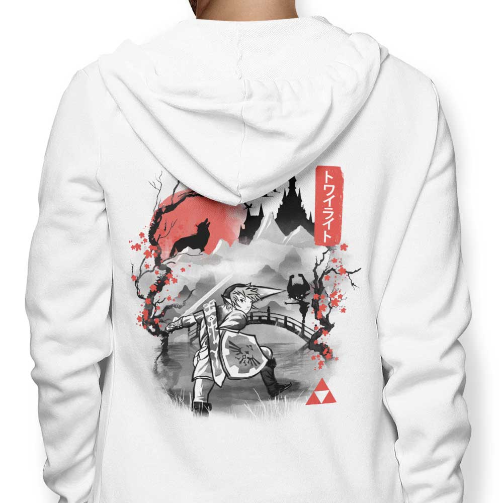 Twilight Sumi-e - Adult & Kids T-Shirts, Sweatshirts & Hoodies apparel design preview 1