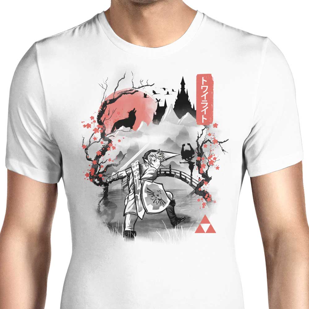 Twilight Sumi-e Men's Apparel - Adult & Kids T-Shirts, Sweatshirts & Hoodies apparel design preview 1