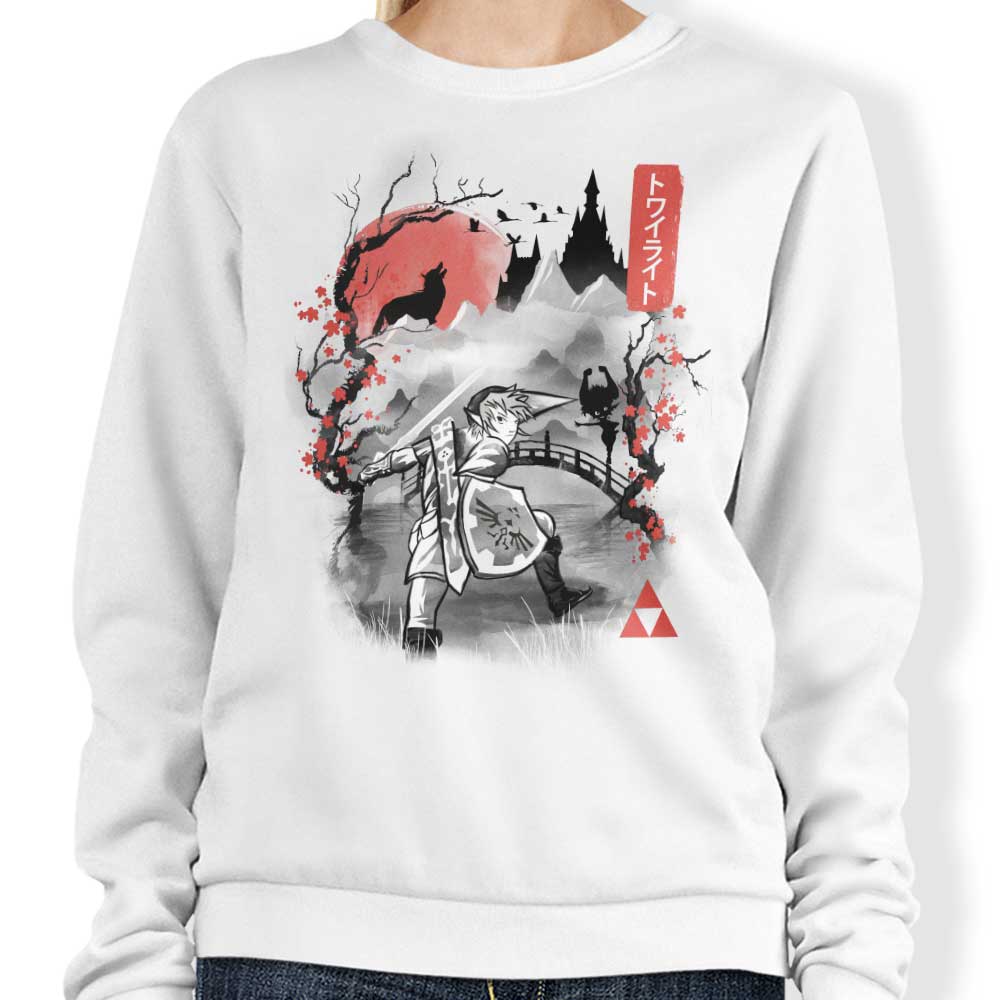 Twilight Sumi-e - Adult & Kids T-Shirts, Sweatshirts & Hoodies apparel design preview 1