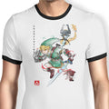 Twilight Watercolor Ringer - Adult & Kids T-Shirts, Sweatshirts & Hoodies apparel design preview 1