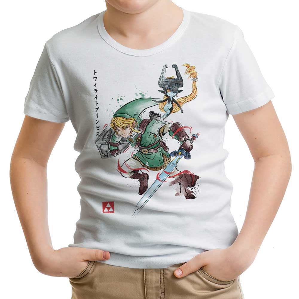 Twilight Watercolor Youth Apparel - Adult & Kids T-Shirts, Sweatshirts & Hoodies apparel design preview 1
