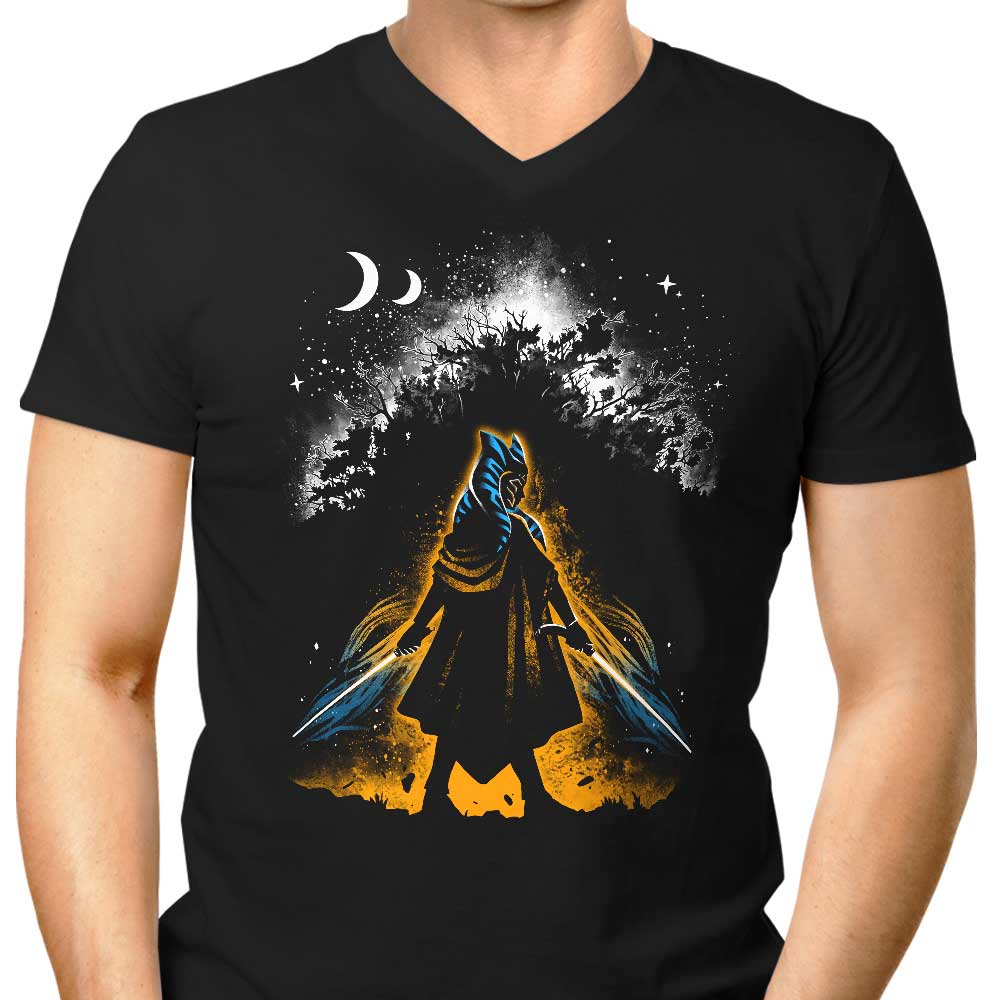 Twin Blade Fulcrum Men's V-Neck - Adult & Kids T-Shirts, Sweatshirts & Hoodies apparel design preview 1