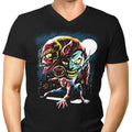 Twin Goblins Men's V-Neck - Adult & Kids T-Shirts, Sweatshirts & Hoodies apparel design preview 1