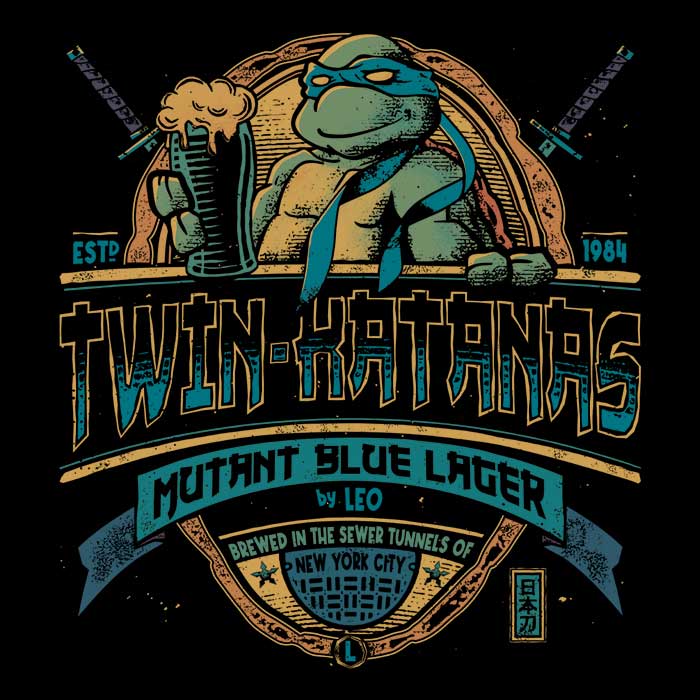 Twin Katanas Women's Apparel - Adult & Kids T-Shirts, Sweatshirts & Hoodies apparel design preview 2
