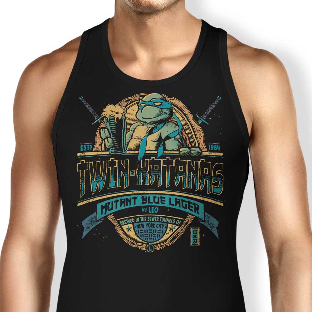 Twin Katanas Tank Top - Adult & Kids T-Shirts, Sweatshirts & Hoodies apparel design preview 1