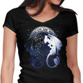Two Dragons Women's V-Neck - Adult & Kids T-Shirts, Sweatshirts & Hoodies apparel design preview 1