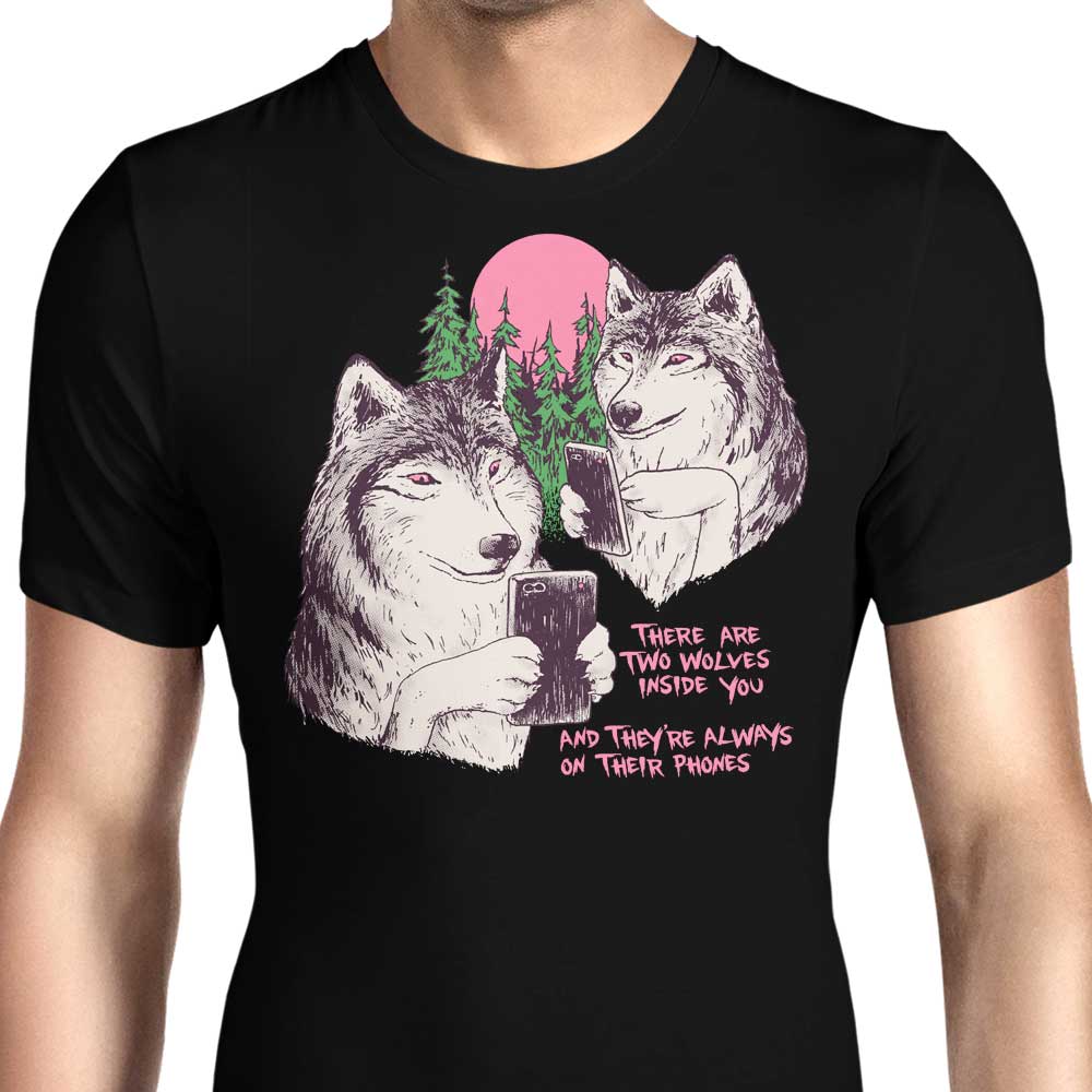 Two Wolves Men's Apparel - Adult & Kids T-Shirts, Sweatshirts & Hoodies apparel design preview 1