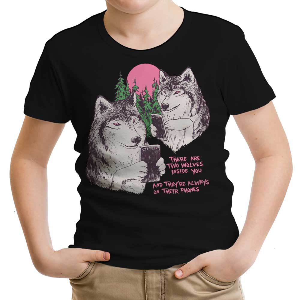 Two Wolves Youth Apparel - Adult & Kids T-Shirts, Sweatshirts & Hoodies apparel design preview 1