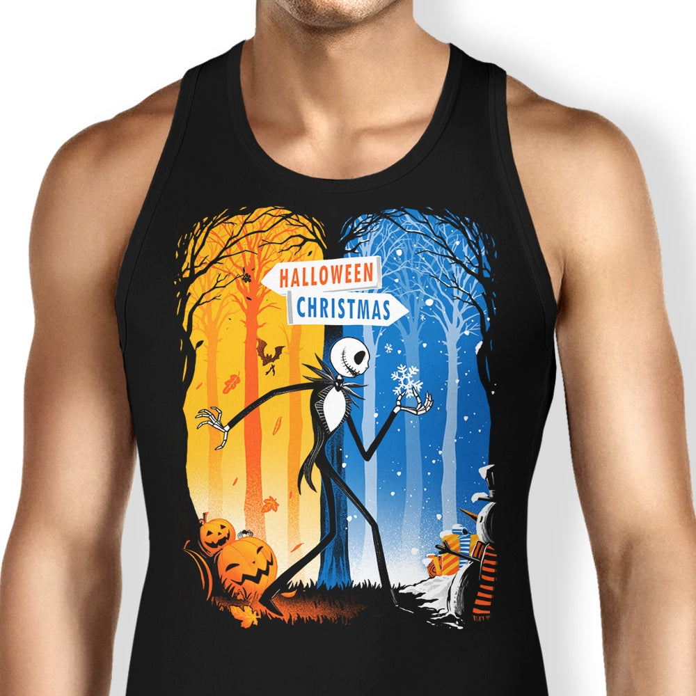 Two Worlds Tank Top - Adult & Kids T-Shirts, Sweatshirts & Hoodies apparel design preview 1