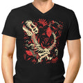 Tyrannosaurus Fossils Men's V-Neck - Adult & Kids T-Shirts, Sweatshirts & Hoodies apparel design preview 1