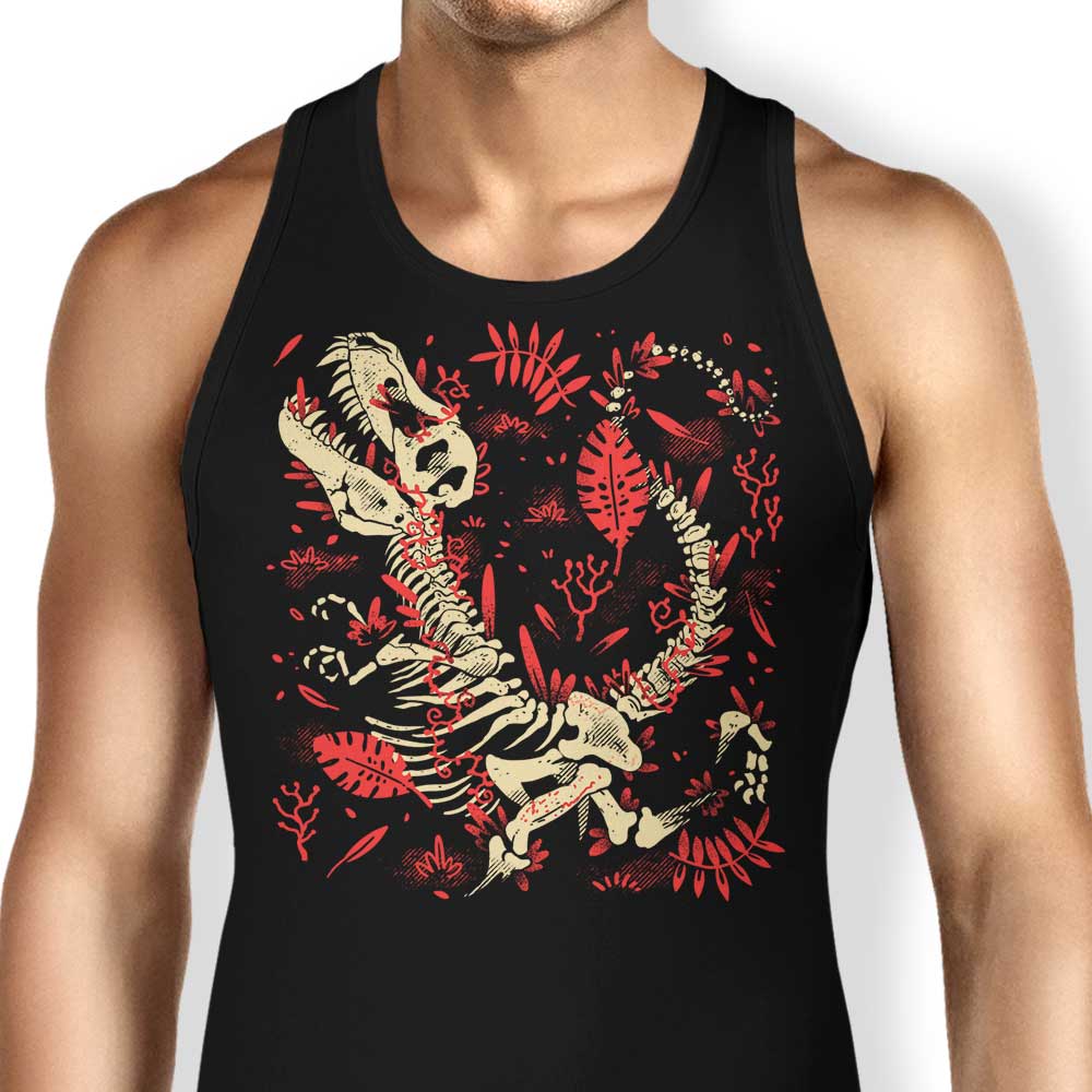 Tyrannosaurus Fossils Tank Top - Adult & Kids T-Shirts, Sweatshirts & Hoodies apparel design preview 1