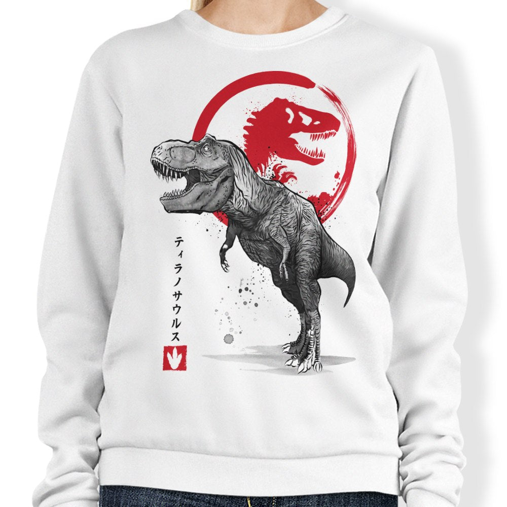Tyrannosaurus Sumi-e - Adult & Kids T-Shirts, Sweatshirts & Hoodies apparel design preview 1