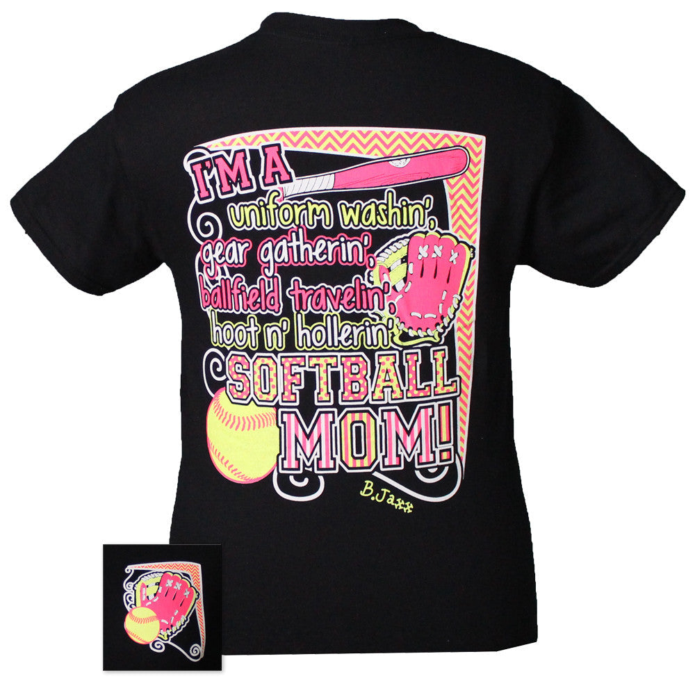 SALE Bjaxx Uniform Washin Softball Mom Sports Girlie - Adult & Kids T-Shirts, Sweatshirts & Hoodies apparel design preview 1