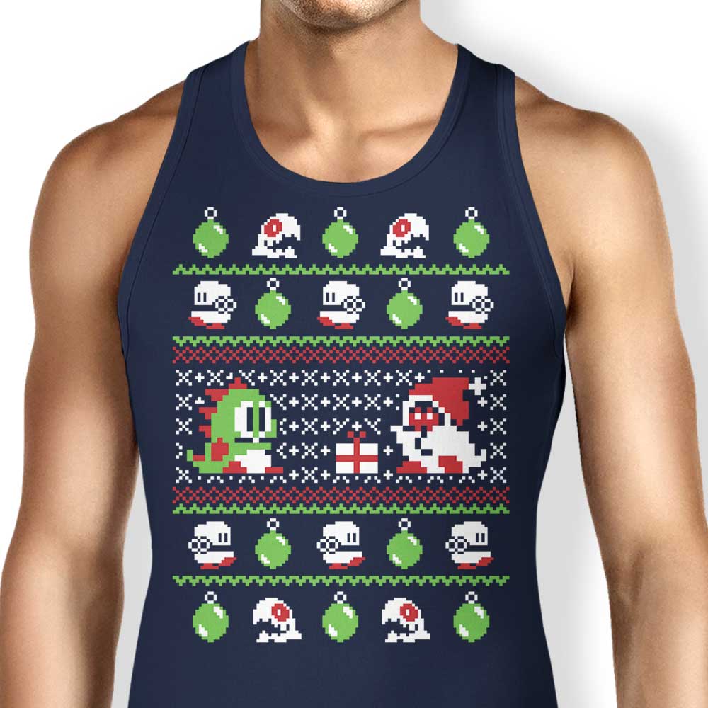 Ugly Bauble Sweater Tank Top - Adult & Kids T-Shirts, Sweatshirts & Hoodies apparel design preview 1