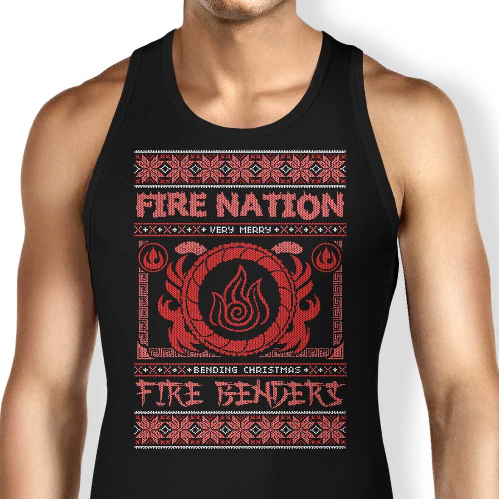 Ugly Fire Sweater Tank Top - Adult & Kids T-Shirts, Sweatshirts & Hoodies apparel design preview 1