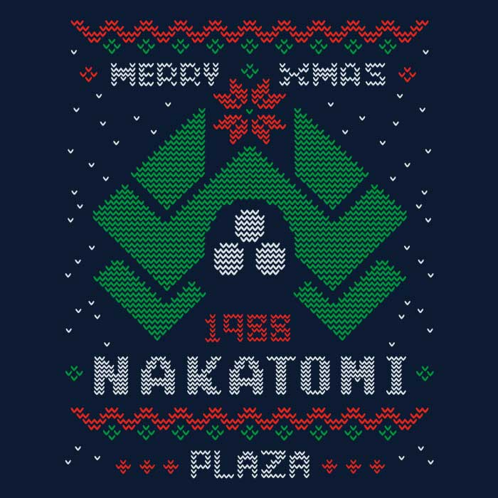 Ugly Nakatomi Sweater Tank Top - Adult & Kids T-Shirts, Sweatshirts & Hoodies apparel design preview 2