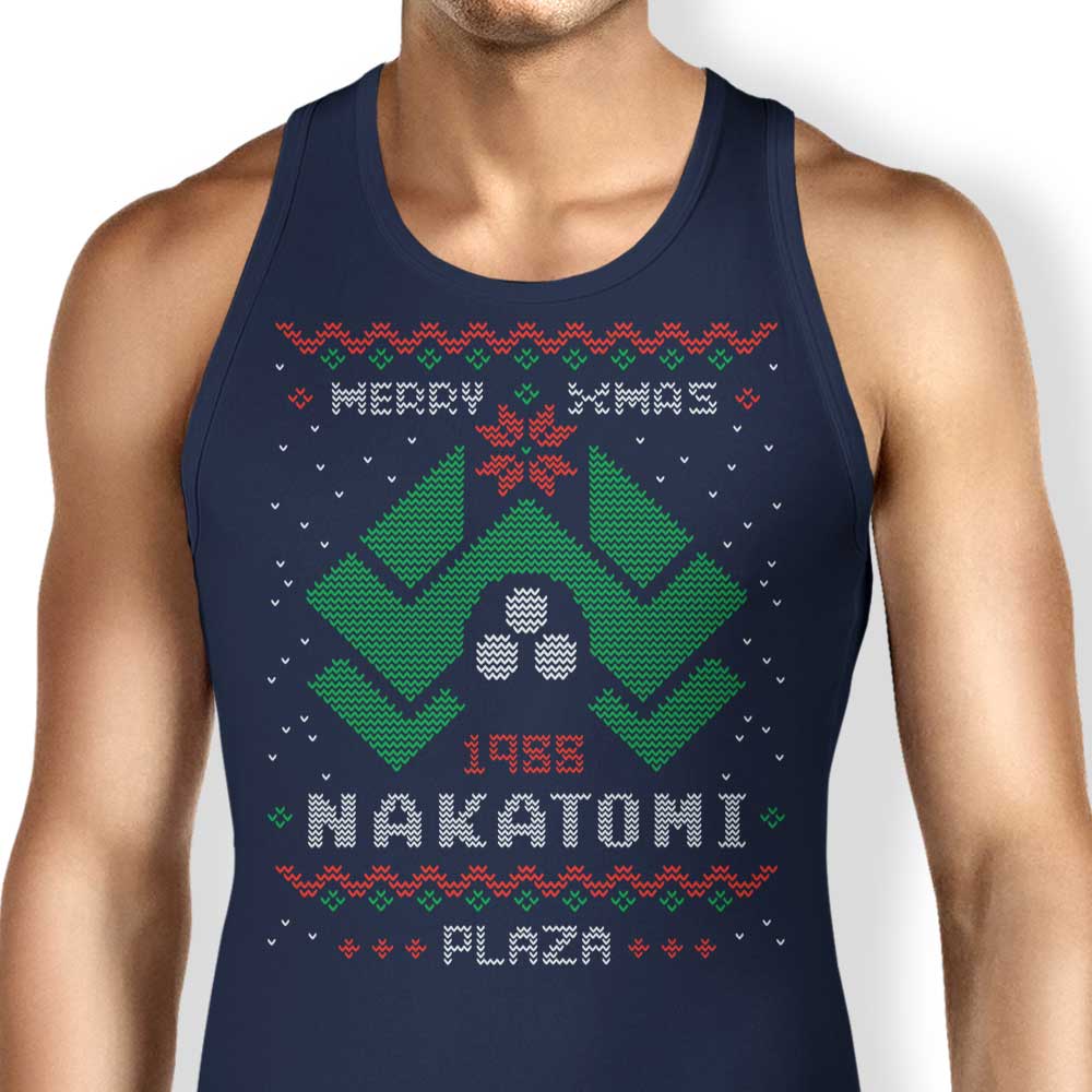 Ugly Nakatomi Sweater Tank Top - Adult & Kids T-Shirts, Sweatshirts & Hoodies apparel design preview 1