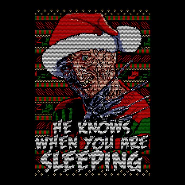 Ugly Nightmare Sweater Youth Apparel - Adult & Kids T-Shirts, Sweatshirts & Hoodies apparel design preview 2