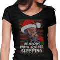 Ugly Nightmare Sweater Women's V-Neck - Adult & Kids T-Shirts, Sweatshirts & Hoodies apparel design preview 1