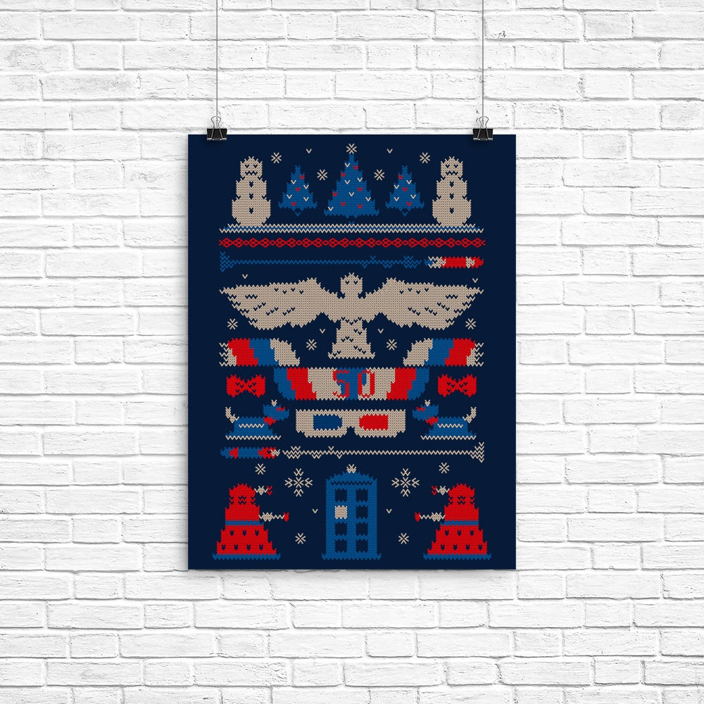 Ugly Who Sweater Poster - Adult & Kids T-Shirts, Sweatshirts & Hoodies apparel design preview 1