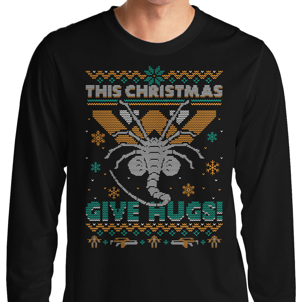 Ugly Xmas Hugs - Adult & Kids T-Shirts, Sweatshirts & Hoodies apparel design preview 1