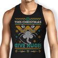 Ugly Xmas Hugs Tank Top - Adult & Kids T-Shirts, Sweatshirts & Hoodies apparel design preview 1