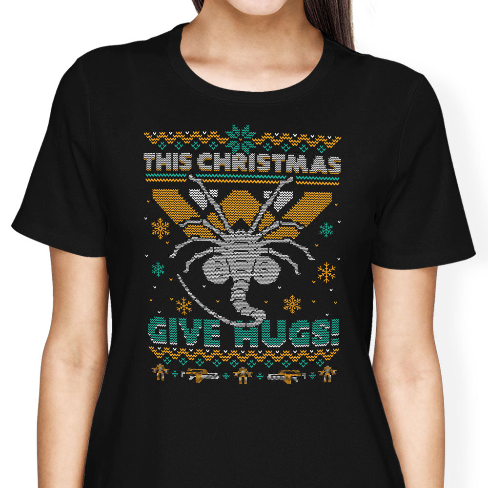 Ugly Xmas Hugs Women's Apparel - Adult & Kids T-Shirts, Sweatshirts & Hoodies apparel design preview 1