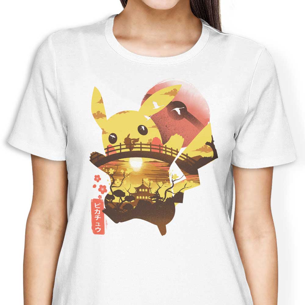 Ukiyo Electric Women's Apparel - Adult & Kids T-Shirts, Sweatshirts & Hoodies apparel design preview 2