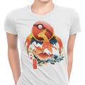 Ukiyo Fire Women's Apparel - Adult & Kids T-Shirts, Sweatshirts & Hoodies apparel design preview 1