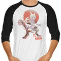 Ukiyo Psychic 3/4 Sleeve Raglan - Adult & Kids T-Shirts, Sweatshirts & Hoodies apparel design preview 1