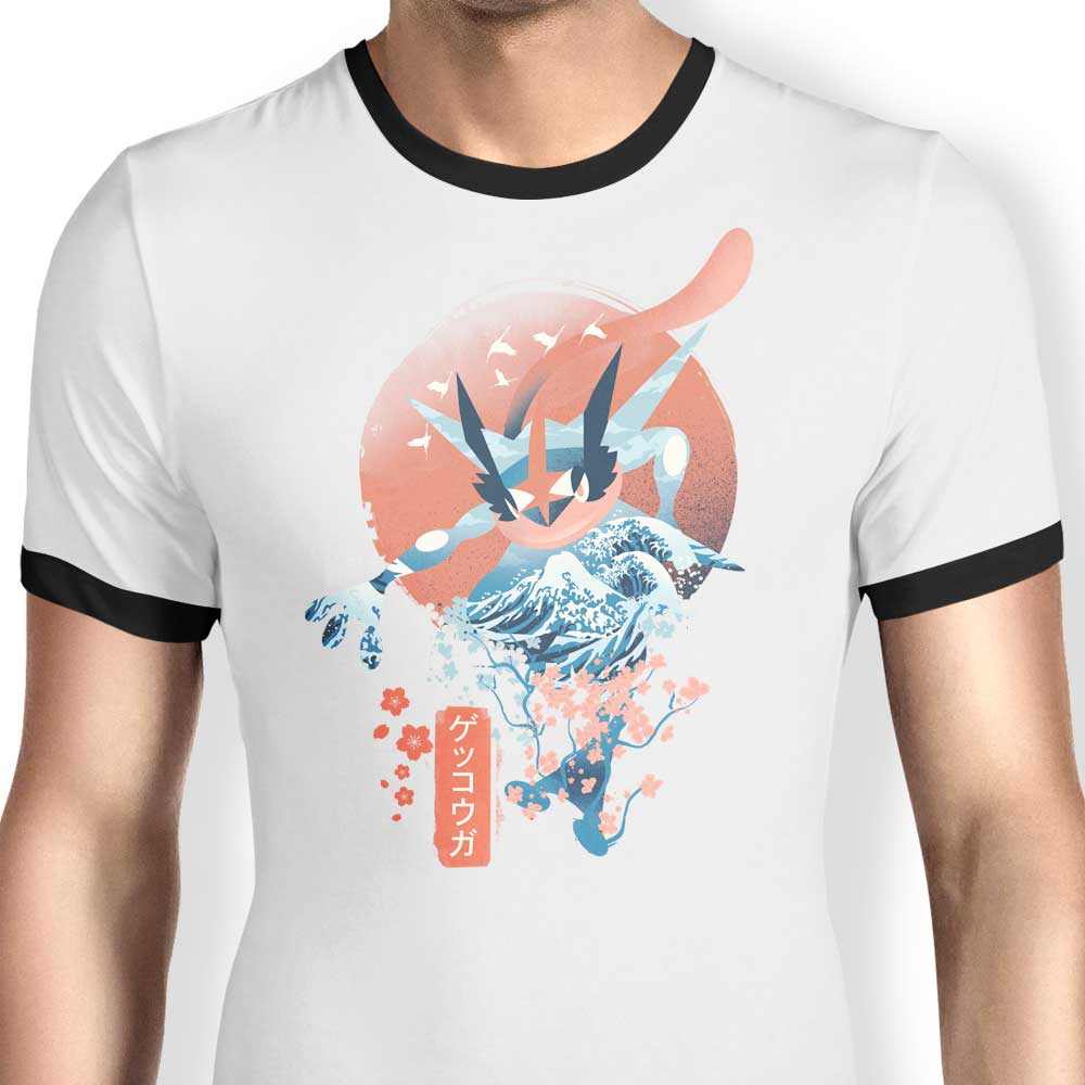 Ukiyo Water Ringer - Adult & Kids T-Shirts, Sweatshirts & Hoodies apparel design preview 1