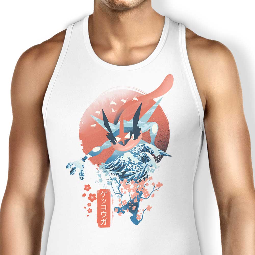 Ukiyo Water Tank Top - Adult & Kids T-Shirts, Sweatshirts & Hoodies apparel design preview 1