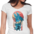 Ukiyo-e Aura Women's V-Neck - Adult & Kids T-Shirts, Sweatshirts & Hoodies apparel design preview 1