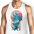 Ukiyo-e Aura Tank Top - Adult & Kids T-Shirts, Sweatshirts & Hoodies apparel design preview 1