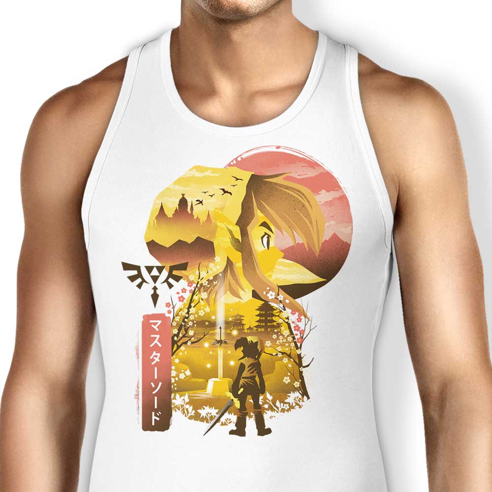 Ukiyo-e Courage Tank Top - Adult & Kids T-Shirts, Sweatshirts & Hoodies apparel design preview 1