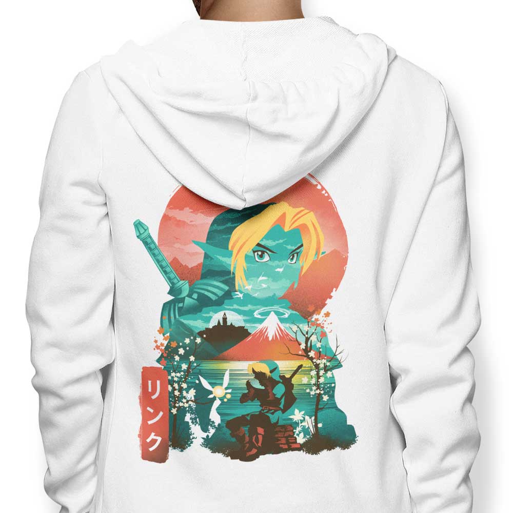 Ukiyo-e Ocarina - Adult & Kids T-Shirts, Sweatshirts & Hoodies apparel design preview 1