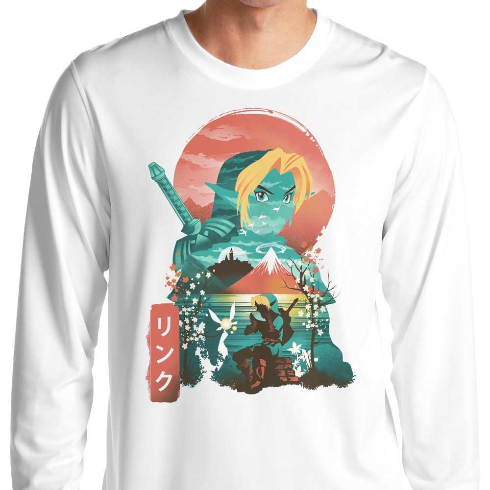 Ukiyo-e Ocarina - Adult & Kids T-Shirts, Sweatshirts & Hoodies apparel design preview 1