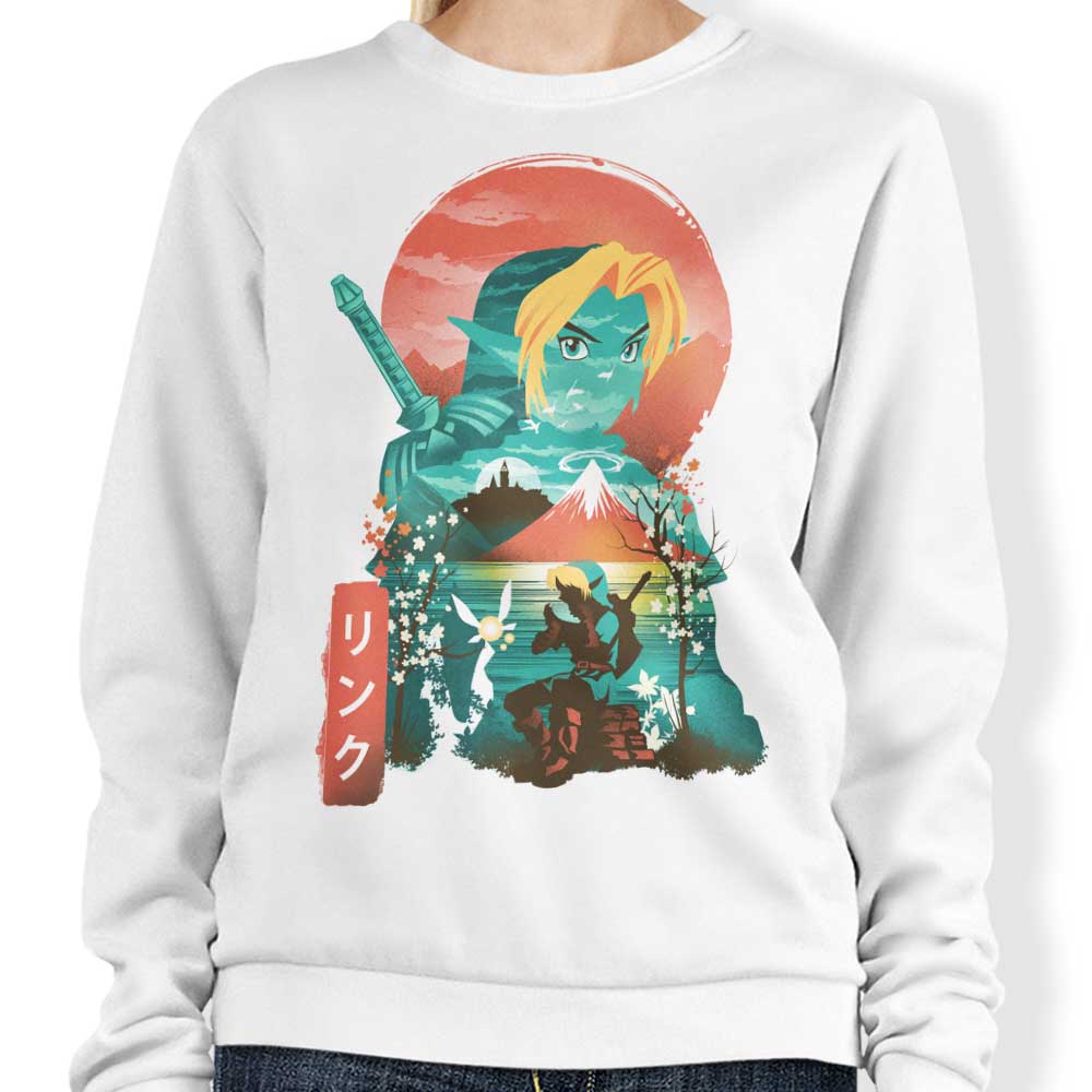 Ukiyo-e Ocarina - Adult & Kids T-Shirts, Sweatshirts & Hoodies apparel design preview 1