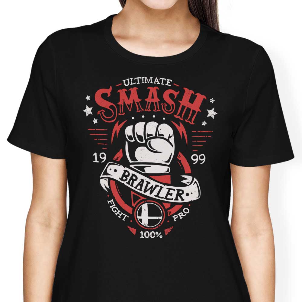 Ultimate Brawler Women's Apparel - Adult & Kids T-Shirts, Sweatshirts & Hoodies apparel design preview 2
